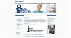 Desktop Screenshot of casa-secura.de